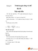 đồ án: thiết kế công nghệ CAD/CAM trong gia công cơ khí, chương 15 pdf