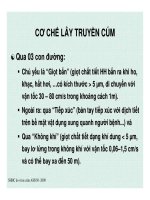 Đặc điểm - Nguyên tắc xử trí viêm phổi và suy hô hấp cấp (Phần 2) pptx