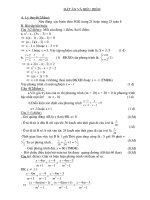 ĐÁP ÁN KTRA 1 TIET CHUONG 3