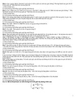 một số bài tập dàm cho học sinh giỏi 11