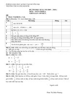 bo de thi HKII toan 6