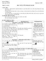 Tiết 49 - Học toán với Toolkit Math (t1)