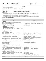 giáo án chiều tuần 26- lớp 1