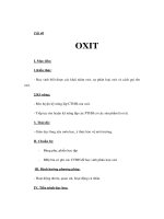 Giáo án Hoá học lớp 8 - OXIT pps