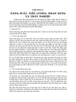 CHƯƠNG V: NĂNG SUẤT, TIỀN LƯƠNG, NHÂN DỤNG VÀ THẤT NGHIỆP ppsx