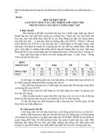 SKKN MỘT VAI BIỆN PHÁP LÀM TỐT CÔNG TÁC CHỦ NHIỆM NHẰM NÂNG CAO CHẤT LƯỢNG