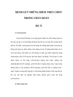 BỆNH GÚT NHỮNG ĐIỂM THEN CHỐT TRONG CHẨN ĐOÁN (Kỳ 3) ppsx