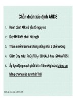 Đặc điểm - Nguyên tắc xử trí viêm phổi và suy hô hấp cấp (Phần 5) doc