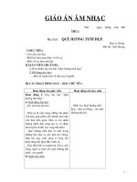 Âm nhạc _ lớp 1 - cả năm (CKTKN)