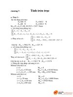 tính toán động học hệ dẫn động, chương 7 ppt