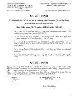 Qui che chi tieu noi bo Cong doan co so