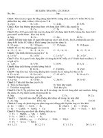 Bài kiểm tra lần 4 lop 12 cb