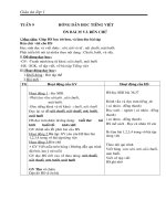 gioa án buổi 2 lớp 1 cả năm