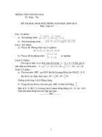 DA,de thi HSG truong THPT HOANG MAI NAM2010