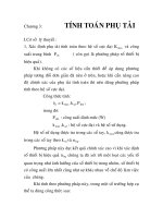 đồ án: thiết kế hệ thống cung cấp điện, chương 3 ppt