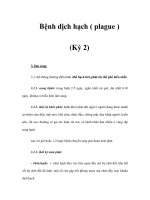 Bệnh dịch hạch ( plague ) (Kỳ 2) ppsx