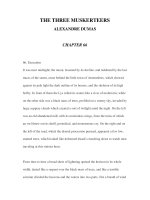 LUYỆN ĐỌC ANH NGỮ QUA CÁC TÁC PHẨM VĂN HỌC-THE THREE MUSKERTEERS ALEXANDRE DUMAS CHAPTER 66 ppt