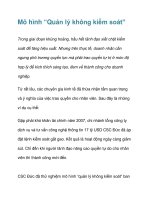 Mô hình “Quản lý không kiểm soát” pdf