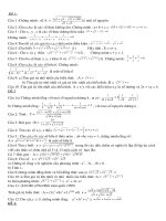 cac bai toan lien quan toi can bac hai