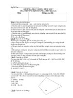 KIEM TRA TRAC NGHIEM CHUONG II-Truong hop bang nhau thu 2 c.g.c