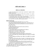 ĐỀ CƯƠNG HÓA 9 HKII.doc