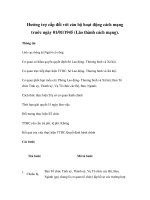 Hưởng trợ cấp đối với cán bộ hoạt động cách mạng trước ngày 01/01/1945 (Lão thành cách mạng). pptx