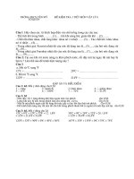 bai kiem tra giua ki II mon ly 6