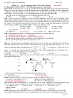 đề thi thử đại học môn sinh học 2014 (m02)