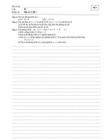 DE KIEM TRA DAI SO 9 TIET 62