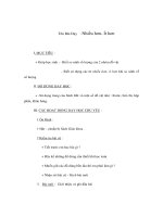 Giáo án Toán lớp 1 - Nhiều hơn, ít hơn pdf