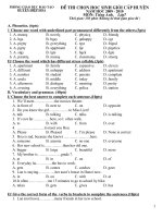 De thi HSG mon anh lop 7