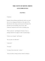THE COUNT OF MONTE CRISTO ALEXANDRE DUMAS CHAPTER 4 pps