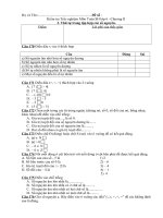 Kiem tra trac nghiem So hoc 6-Thu tu trong tap hop cac so nguyen