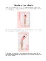 Tập cho eo thon hấp dẫn pdf