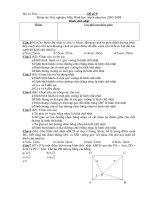 De KT Trac nghiem HH 8.9