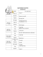 TUẦN 27 CKT ( TRANG ĐỊNH YÊN 1 )