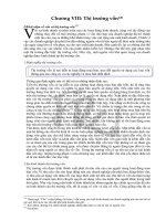 Đề cương bài giảng môn Lý thuyết tài chính Chương 8 docx