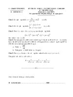 Đề Thi Học Sinh Giỏi TOÁN 12 - Tỉnh Vĩnh Phúc - Khối THPT [2008 - 2009] pdf