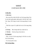 LỊCH SỬ CÁCH MẠNG MÙA THU potx