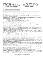 Đề Kiểm Tra Định Kì Môn LÝ 11 - Phần Từ Trường - Trung Tâm Luyện Thi Thành Đạt pps