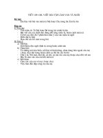 Tiết 105+106:Viết bài TLV tả người