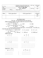 đề thi giua ki 2 - 07-08