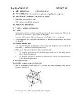 Giáo án giảng dạy: Cân bằng máy pdf