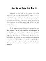 Suy tim và Tuân thủ điều trị potx