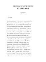 THE COUNT OF MONTE CRISTO ALEXANDRE DUMAS CHAPTER 3 pps