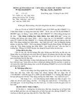 Công văn hướng dẫn kiểm tra chéo về XD THTT HSTC