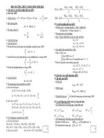 công thức sinh học phân tử