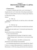 bài giảng môn học quang điện tử và quang điện, chương 15 pps