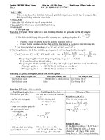 Giáo án 11 tự chọn cơ bản (full)