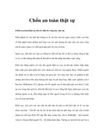 Kiến thức cha me cần biết - Phần 18 potx